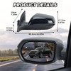 MOFOAP Driver Side Mirror For 2017-2022 Honda CRV Mirrors with