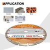 GVHAKG 230 mm Diamond Cutting Disc, Segmented General Purpose Blade