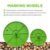 Mingo Marker Firewood Measuring Tool,Includes 6-12-24" and 16" Marking Wheels