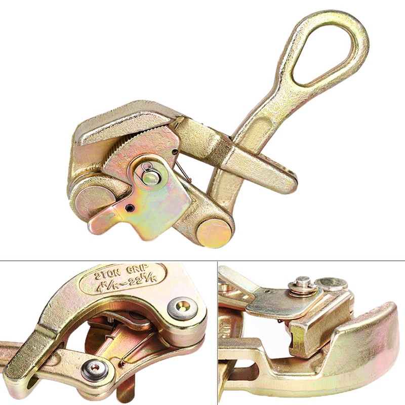 Wogoboo Cable Grip Wire Gripper Steel Cable Puller Tool for