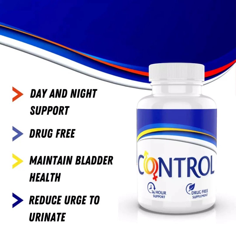 Nutrized CONTROL - Bladder Control Tablets - Go to Toilet