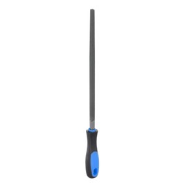 HARFINGTON Square File 10" High Carbon Hardened Steel Double Cut Hand Rasp with Plastic Handle for Deburring and Removing Material