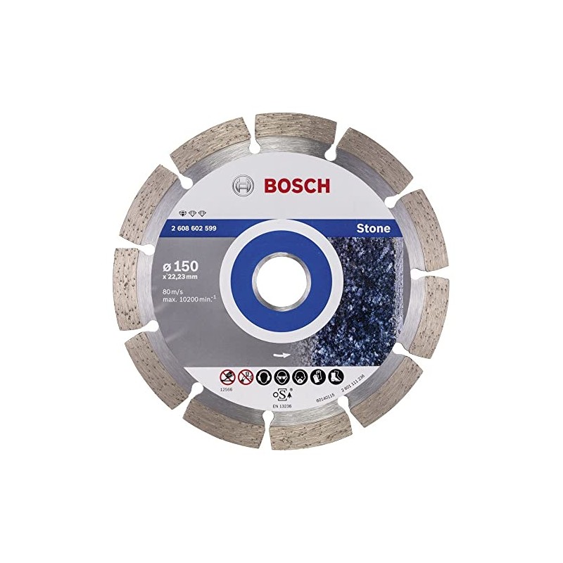 Bosch Professional 1x Diamond Cutting Disc Standard for Stone (for