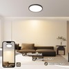 muyuua Ceiling Light LED Ceiling Light Flat Bedroom Lamp Rhombus