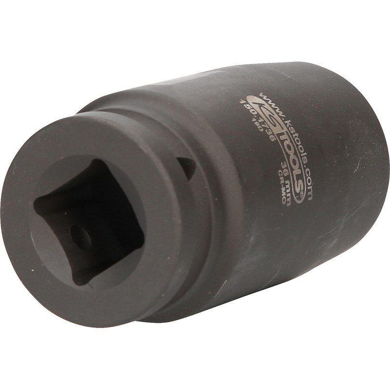 KS Tools 150.1736 Drive Shaft Power Socket, 12-Point, 3/4 Inch,