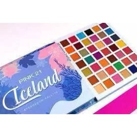 Pink 21 Paleta De Maquillaje Pink 21 Iceland 42 Tonos De Ojos