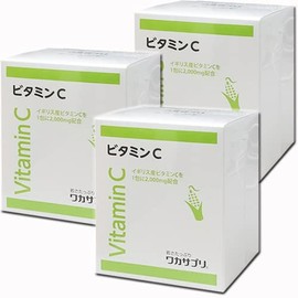 Wakasapuri Vitamin C (Made in England), 30 packs x 3 boxes (4582550420584-3)