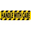 StickerTalk Handle with Care Vinyl Sticker, 10 inches by 3