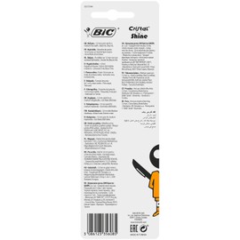 BIC Cristal Celebrate Blister Ballpoint Pen (Pack of 2)