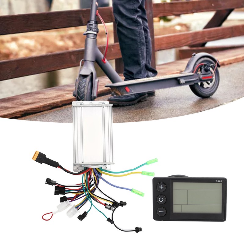Brushless Motor Control Kit with LCD Display Panel Good Heat