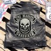 Embroidered Iron on Patch - Big Patch - The Beard