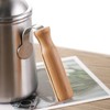 Long Spout Pour Over Coffee Kettle with Wooden Handle 304