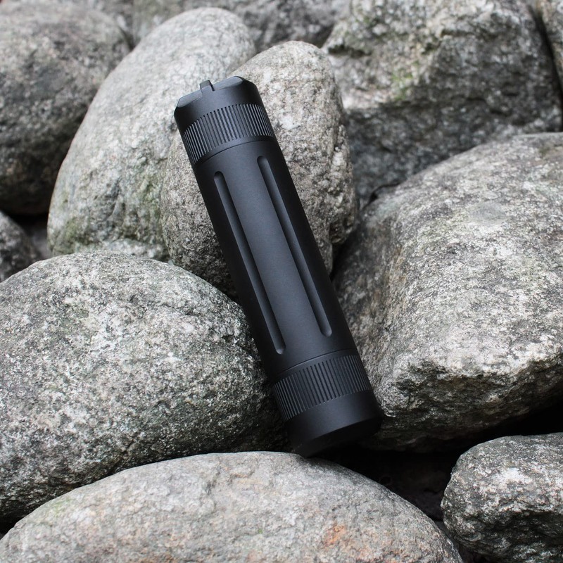 Aluminium Alloy Air-Tight EDC Accessory Case, Pill Fob Capsule Keychain,