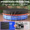 10Ft Round Pool Cover,Solar Covers for Above Ground Pools,Waterproof and