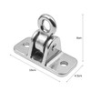 ZONADAH Heavy Duty Swing Hangers 304 Stainless Steel Sturdy Swing