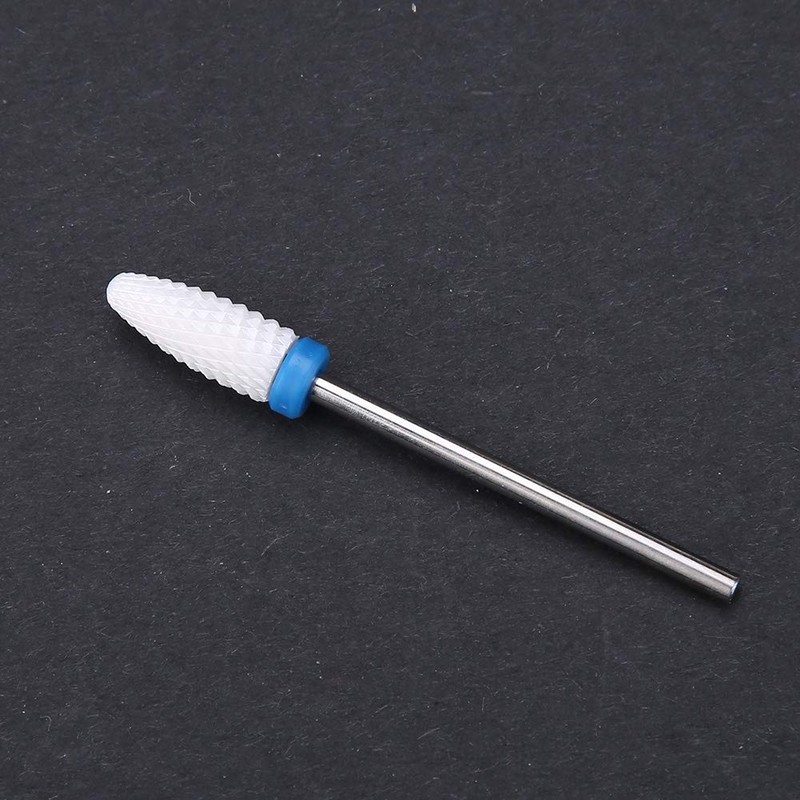 5 Type Manicure Tool, Ceramic Nail Drill Bit, Ceramic Cylinder