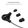 LEMEGA Pocket Radio Accessories - 3.5 mm jack stereo headphones,