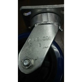 ALBION 6 Medium Heavy Duty Steel Rigid Caster 6x2 Wheel