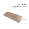 EIOKIT Silicone Travel Mat Pouch for Hair Straightener, Crimping Iron,
