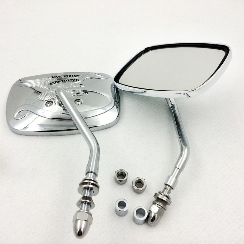 XKMT-Rear View Side Mirrors Compatible With H-D Eagle Spirit Live