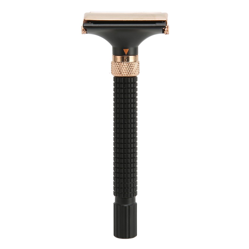 Shaving Handle Metal Safety Double Edge Reusable Shaving Long Handle