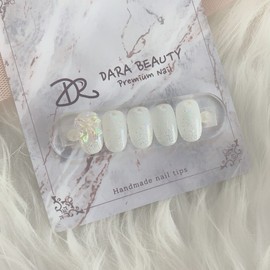 Next day delivery⭐Glitter ribbon nail⭐ / 다음날 발송⭐글리터 리본네일⭐