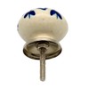 Nicola Spring Ceramic Cupboard Drawer Handle Knobs - Floral Design