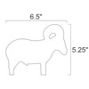 Magnum Target DIY 3/8" AR500 1/5sc. NRA/IHMSA Metallic Silhouette Steel