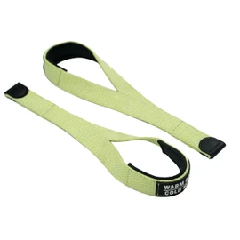 WARM BODY COLD MIND V2 Lifting Wrist Straps for Weightlifting - Hand Straps for Powerlifting, Weight Lifting, Bodybuilding Functional/Cross Training, Deadlift Gym Bar, Cotton (Salat PRO)