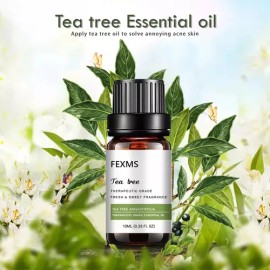 2pcs Aceite Esencial De Árbol De Té Natural 100% Puro 20ml