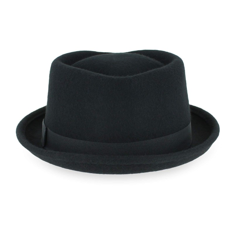 Belfry Crushable Porkpie Large, Black