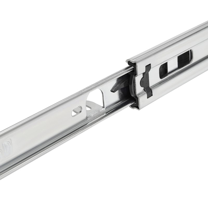 KV4-45-H45-L300-NF Full Extension Slides with Support Angle (Length 300 mm