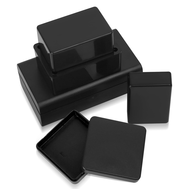 4 Pcs ABS Plastic Waterproof Project Box - Surface-Mounted Adaptable