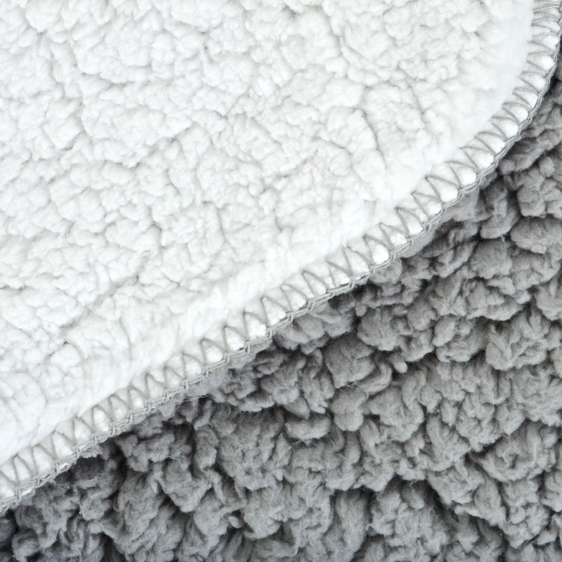 Micro-Pro Large Luxury Soft Sherpa Fleece Blanket Chunky Double Layer