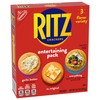RITZ Crackers Entertaining Variety Pack with Original, Everything, and Garlic