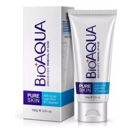 Bioaqua Limpiador Facial con Aloe Vera, Control Grasa y Acné, Todo Tipo de Piel