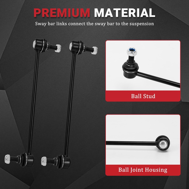 AICARS Sway Bar Link Compatible with Fiat 500X/Jeep Compass Renegade