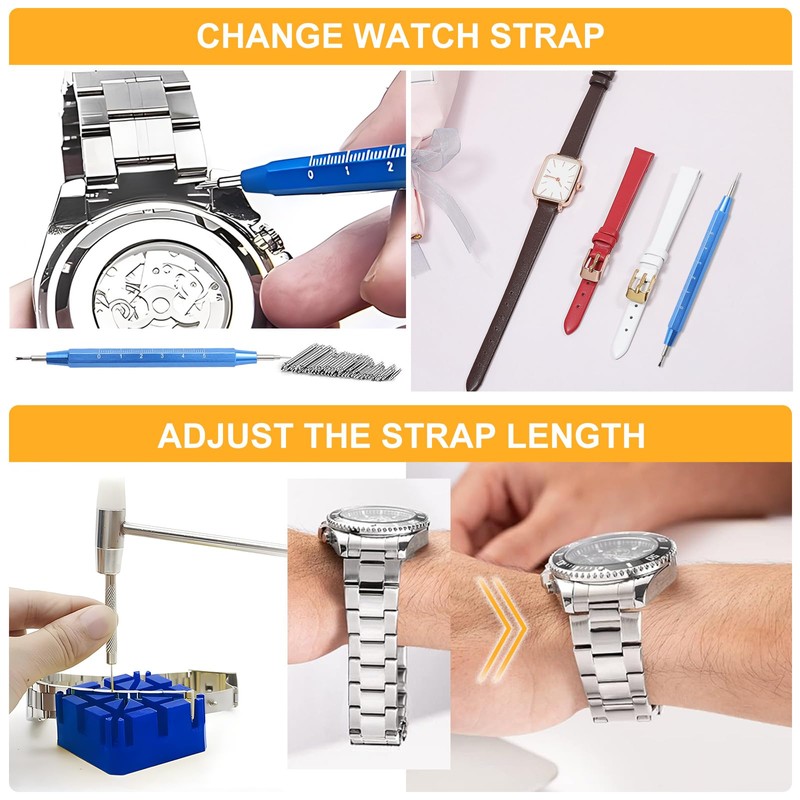 BASVII Watch Tool Set – 155 Pieces Watchmaker Tool Set