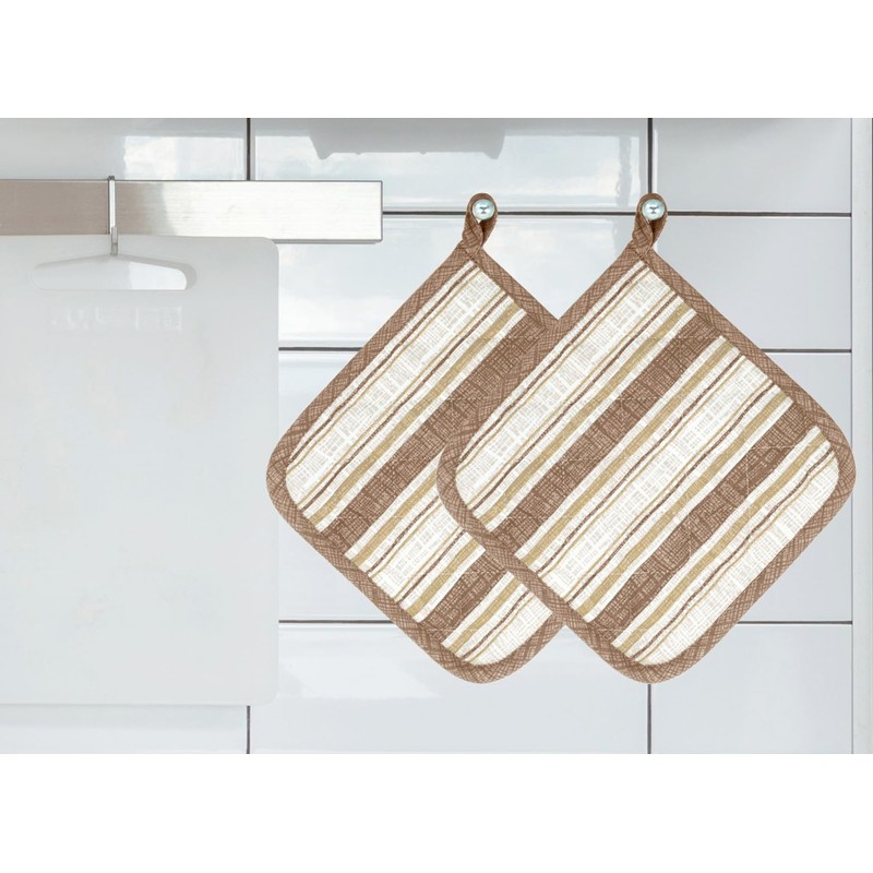 Lashuma Pot Holder Size: 20 x 20 cm, Retro Vintage,