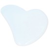 Scraping Plate Scraper Massager HeartShaped Board for Face Shoulder Leg
