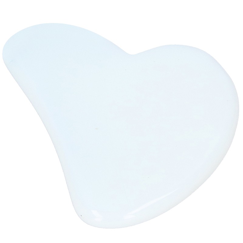 Scraping Plate Scraper Massager HeartShaped Board for Face Shoulder Leg