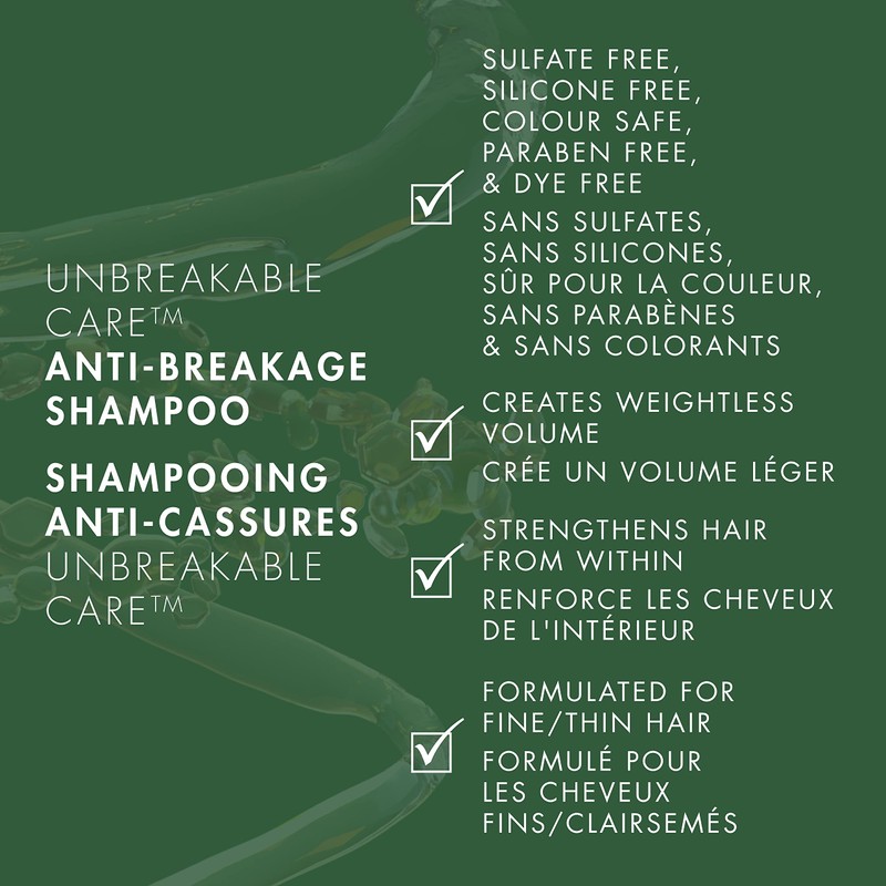 Nexxus Unbreakable Care™ Anti-Breakage Shampoo for Fine and Thin hair