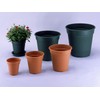 Appleware Pot, Planter, Plastic Pot, Rosé Pot, Type 300, Brown,