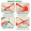CJBIN Polystyrene Flying Children, 36 Piece Gliding Planes Set, Polystyrene