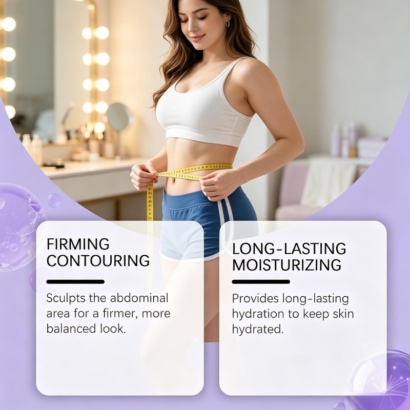 Tighten & Smooth Belly Cream - Skin Tightening Moisturizer -