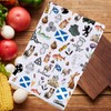 MYSOMY Scottish Kitchen Towels Scottish Kitchen Decor Scottish Thistle Towel