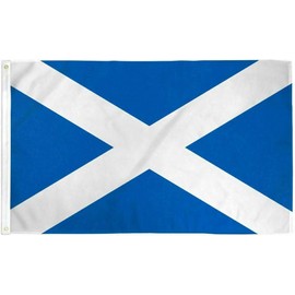 Trade Winds 12x18 Scotland Cross Boat Flag Saint Andrew Banner Saltire Scottish Pennant 100D