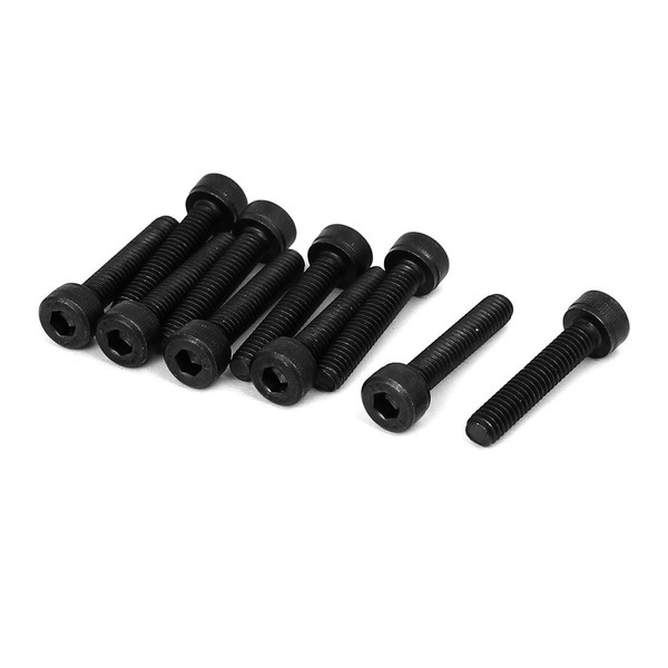 uxcell Hex Socket Head Cap Screw, Cap Point, Hex Socket