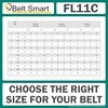 Genuine Flexco FL11C Belt Tape – 10 Foot Roll, 11/16"