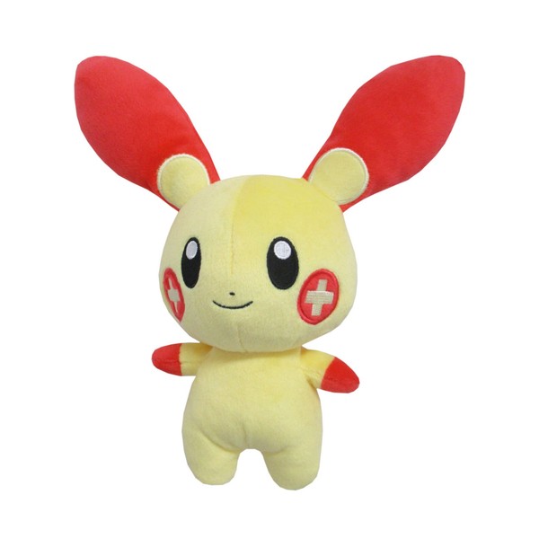 Sanei Boeki PP69 Pokémon All Star Collection Plush Toy, Plusle,